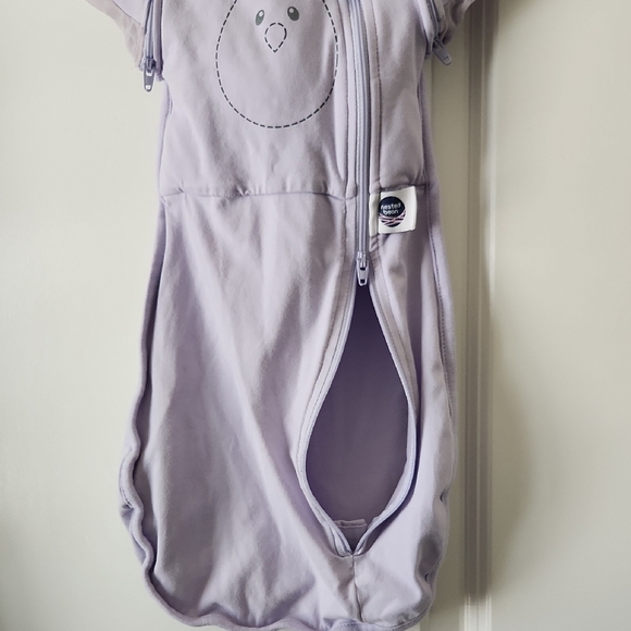 Nested Bean Lavender Kids Pajamas Sleep Sack - Picture 3 of 4